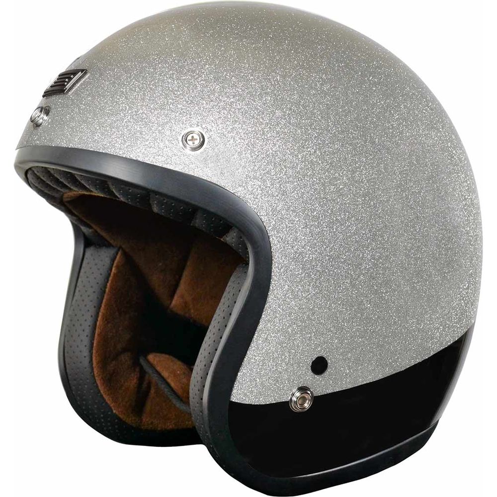 Origine Primo ECE 22.05 Open Face Helmet Cosmo Silver - ThrottleChimp