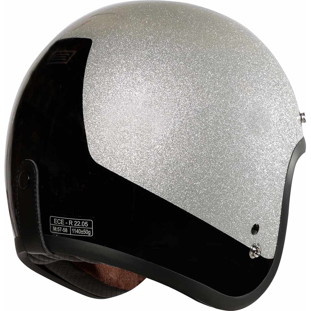 Origine Primo ECE 22.05 Open Face Helmet Cosmo Silver (Image 2) - ThrottleChimp