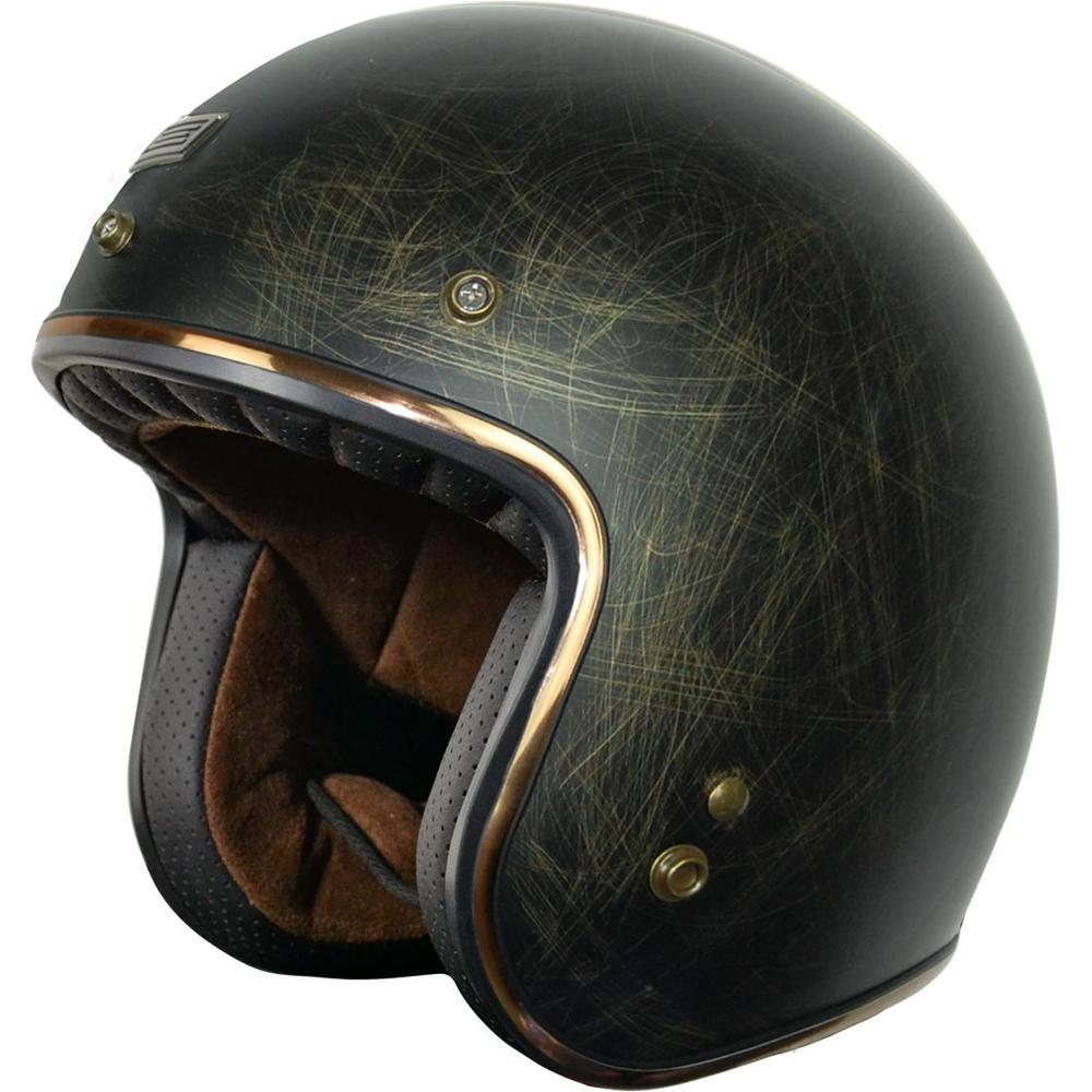 Origine Primo ECE 22.05 Open Face Helmet Scacco Bronze - ThrottleChimp