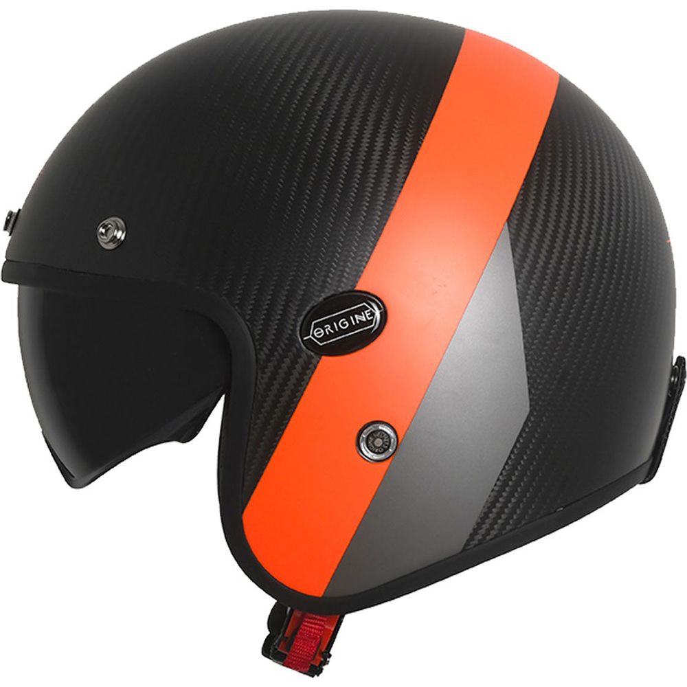 Origine Sirio ECE 22.05 Open Face Helmet Crono Matt Orange (Image 2) - ThrottleChimp