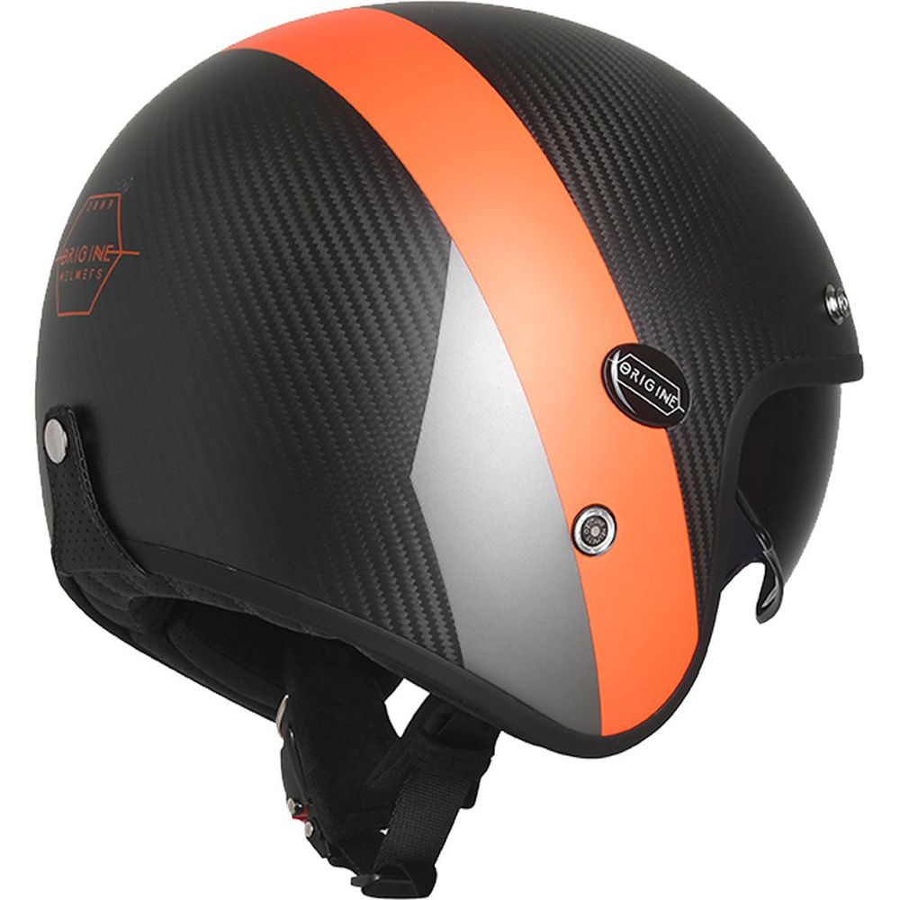 Origine Sirio ECE 22.05 Open Face Helmet Crono Matt Orange (Image 3) - ThrottleChimp