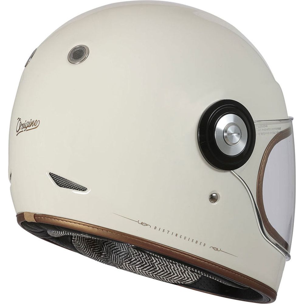 Origine Vega ECE 22.06 Full Face Helmet Distinguished Gloss Cream (Image 2) - ThrottleChimp