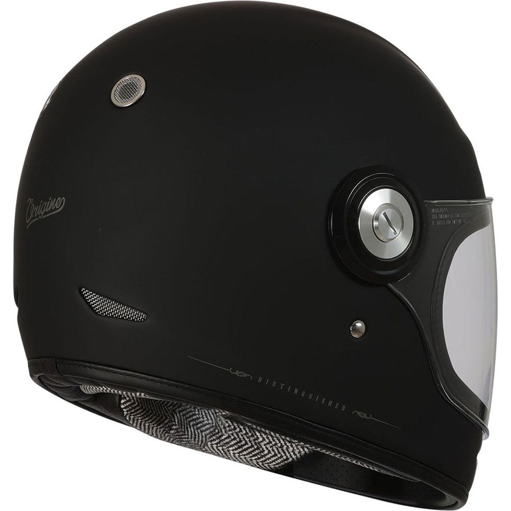 Origine Vega ECE 22.06 Full Face Helmet Distinguished Matt Black (Image 2) - ThrottleChimp