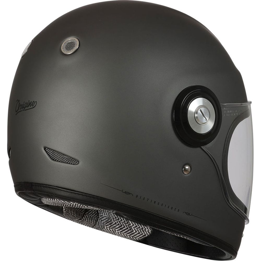 Origine Vega ECE 22.05 Full Face Helmet Distinguished Matt Titanium (Image 2) - ThrottleChimp