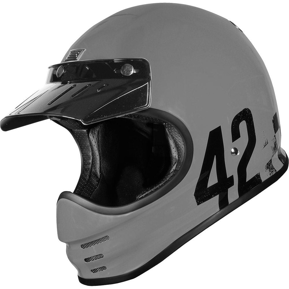 Origine Virgo ECE 22.05 Full Face Helmet Danny Grey - ThrottleChimp