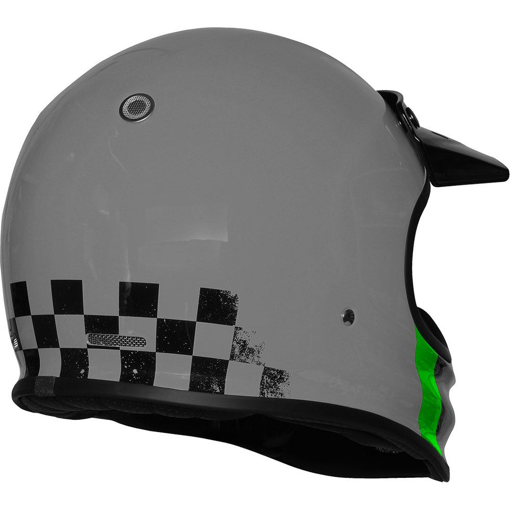 Origine Virgo ECE 22.05 Full Face Helmet Danny Grey (Image 3) - ThrottleChimp