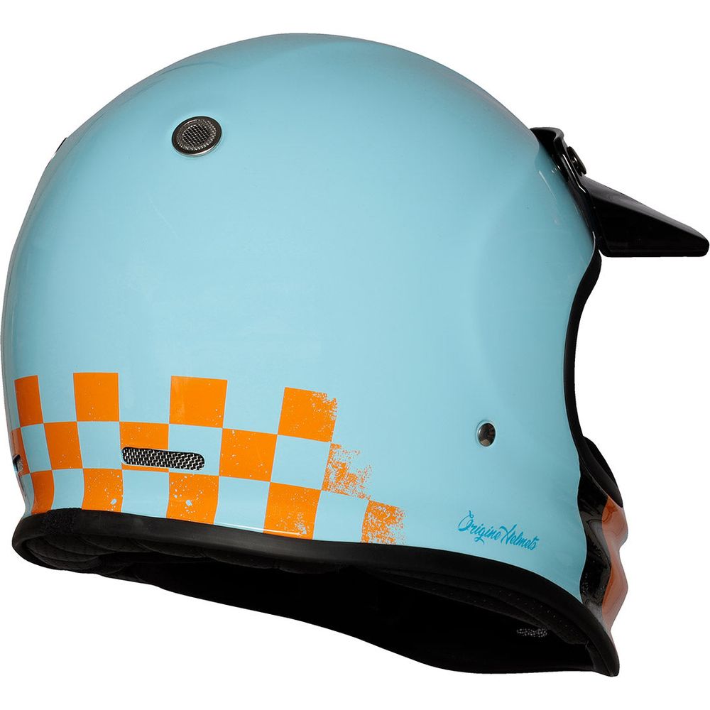 Origine Virgo ECE 22.05 Full Face Helmet Danny Light Blue (Image 3) - ThrottleChimp