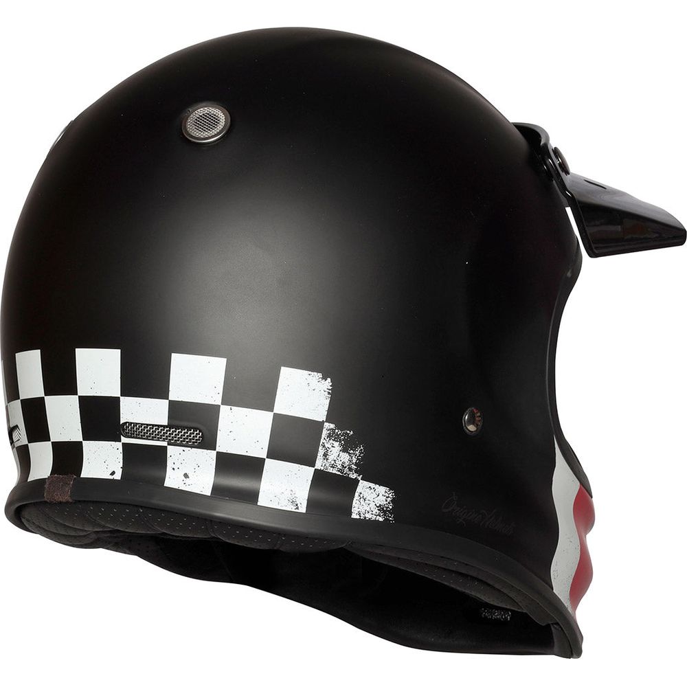 Origine Virgo ECE 22.05 Full Face Helmet Danny Matt Black (Image 3) - ThrottleChimp