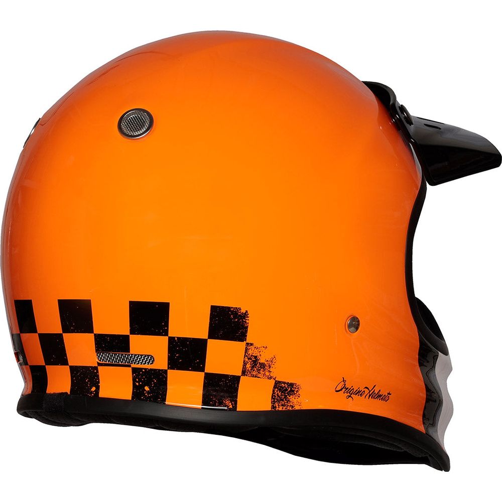 Origine Virgo ECE 22.05 Full Face Helmet Danny Orange (Image 3) - ThrottleChimp