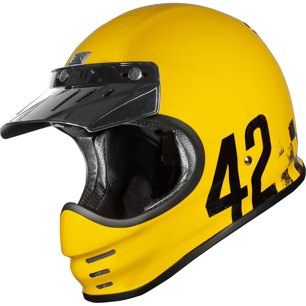 Origine Virgo ECE 22.05 Full Face Helmet Danny Yellow - ThrottleChimp