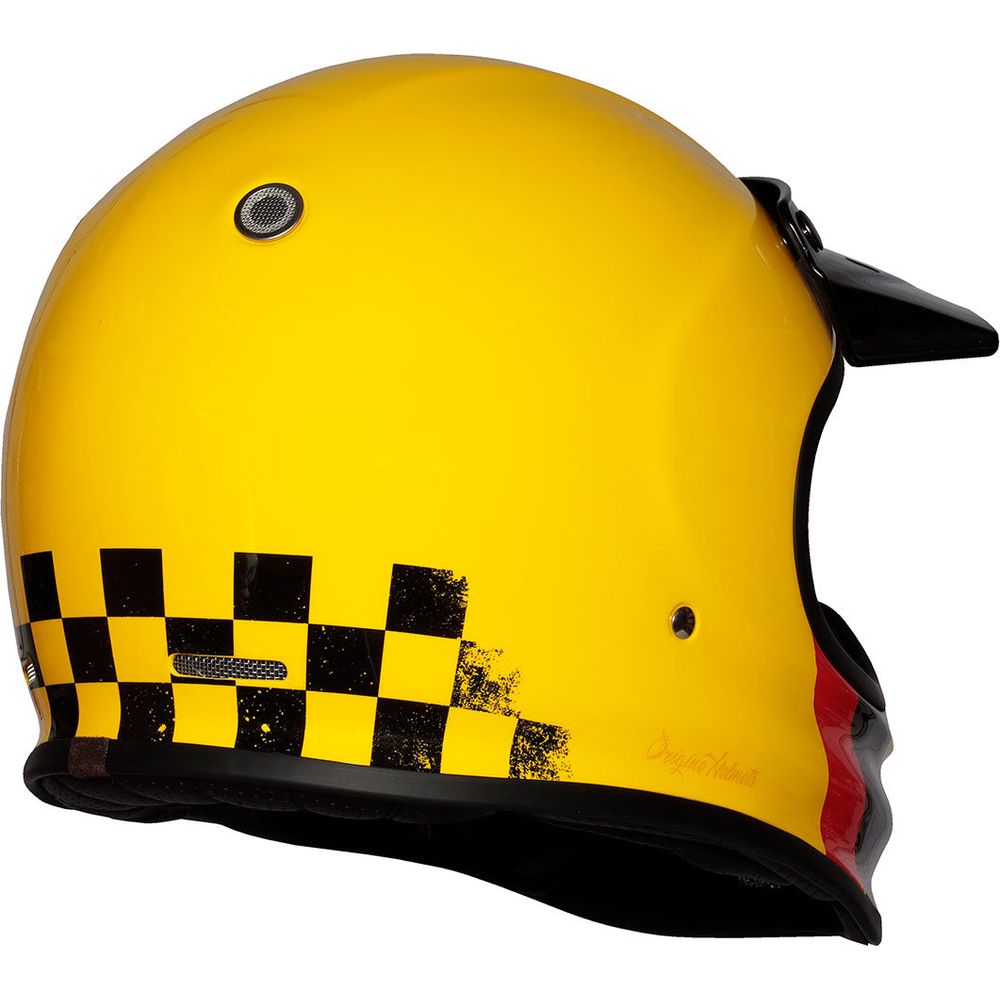 Origine Virgo ECE 22.05 Full Face Helmet Danny Yellow (Image 3) - ThrottleChimp