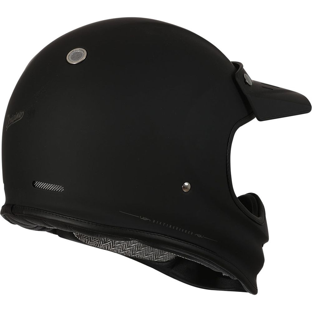 Origine Virgo ECE 22.05 Full Face Helmet Distinguished Matt Black (Image 2) - ThrottleChimp