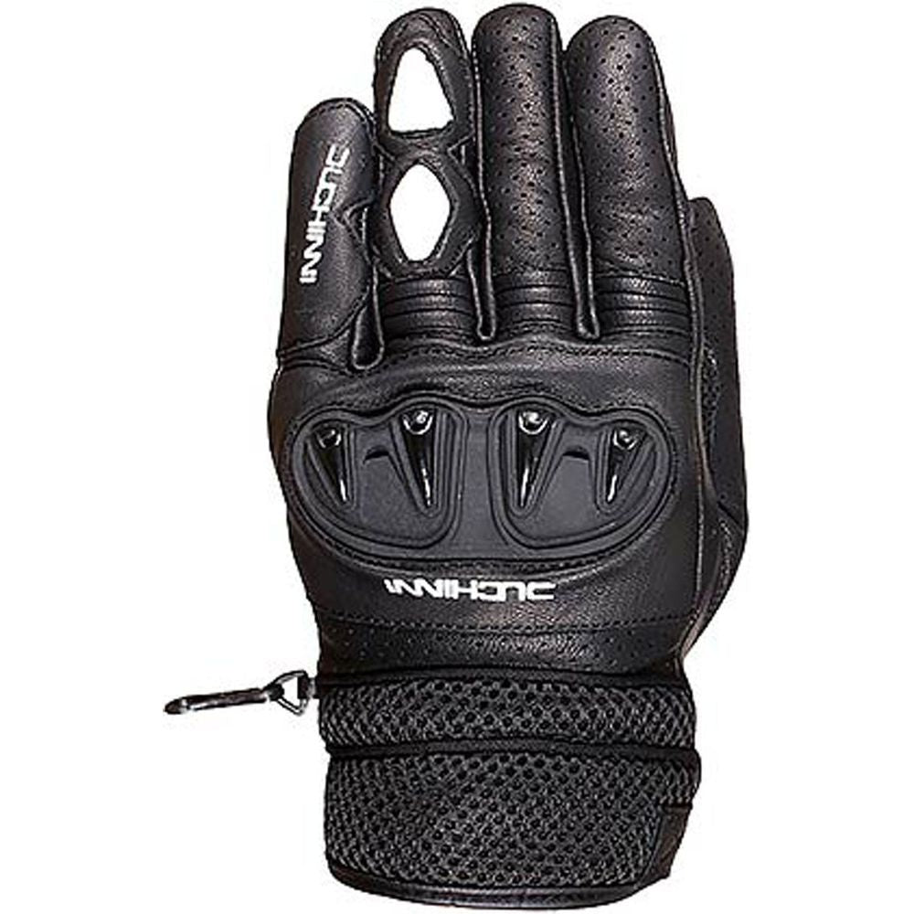 Duchinni Ostro Leather Gloves Black FREE 1 YEAR Returns, FREE UK Delivery | ThrottleChimp