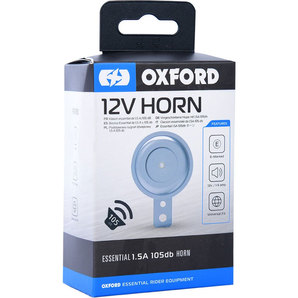 Oxford 12V Horn Chrome (Image 2) - ThrottleChimp