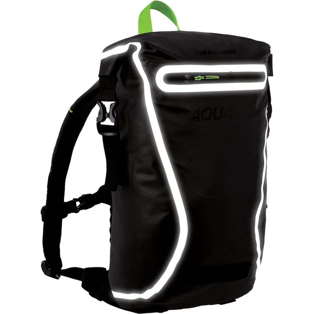 Oxford Aqua Evo Backpack Black - 12 Litres (Image 2) - ThrottleChimp