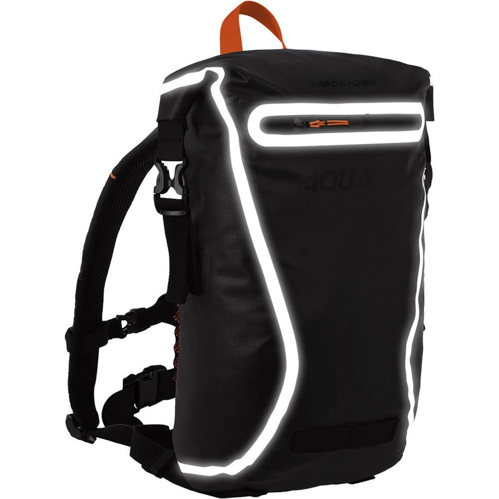 Oxford Aqua Evo Backpack Black - 22 Litres (Image 2) - ThrottleChimp