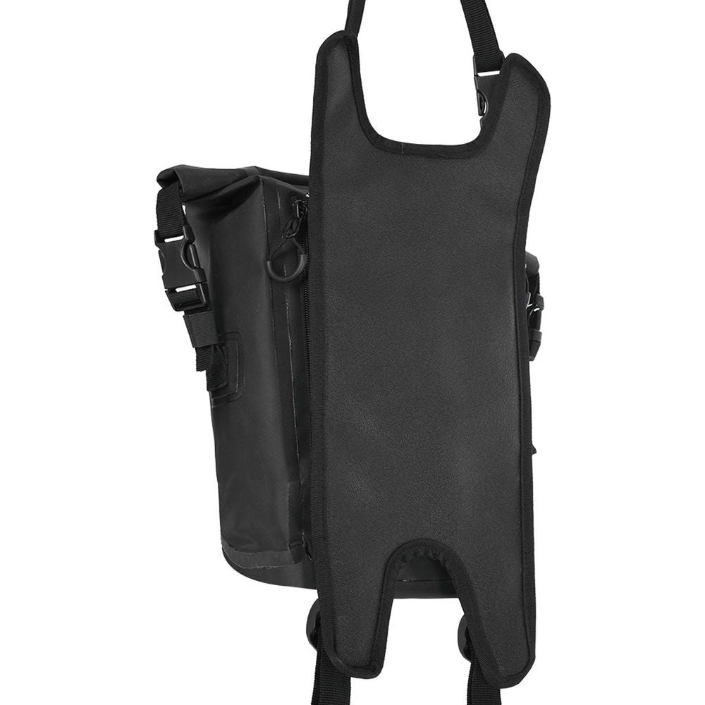 Oxford Aqua S8 Strap On Tank Bag With Harness Black - 8 Litres (Image 3) - ThrottleChimp