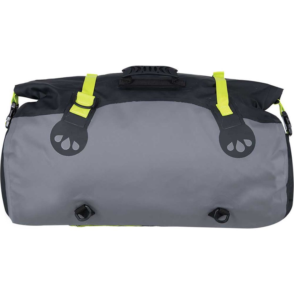 Oxford Aqua T30 Roll Bag Black / Grey / Fluo Yellow - 30 Litres FREE 1 YEAR Returns, FREE UK Delivery | ThrottleChimp