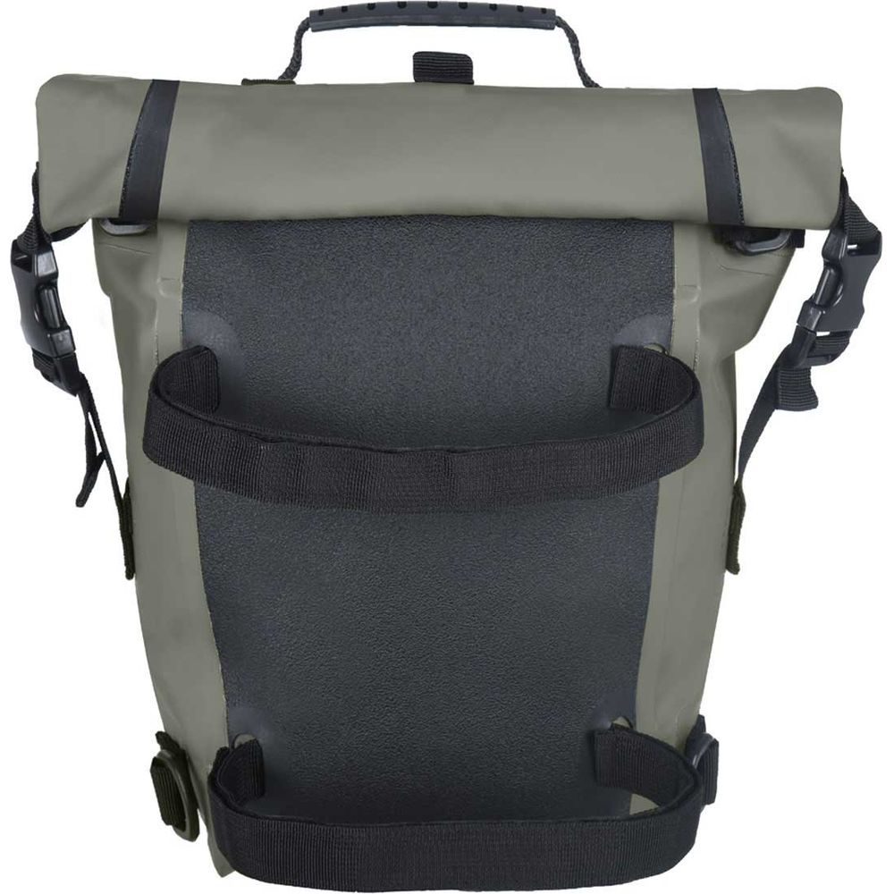 Oxford Aqua T8 Tail Bag Khaki / Black - 8 Litres (Image 3) - ThrottleChimp