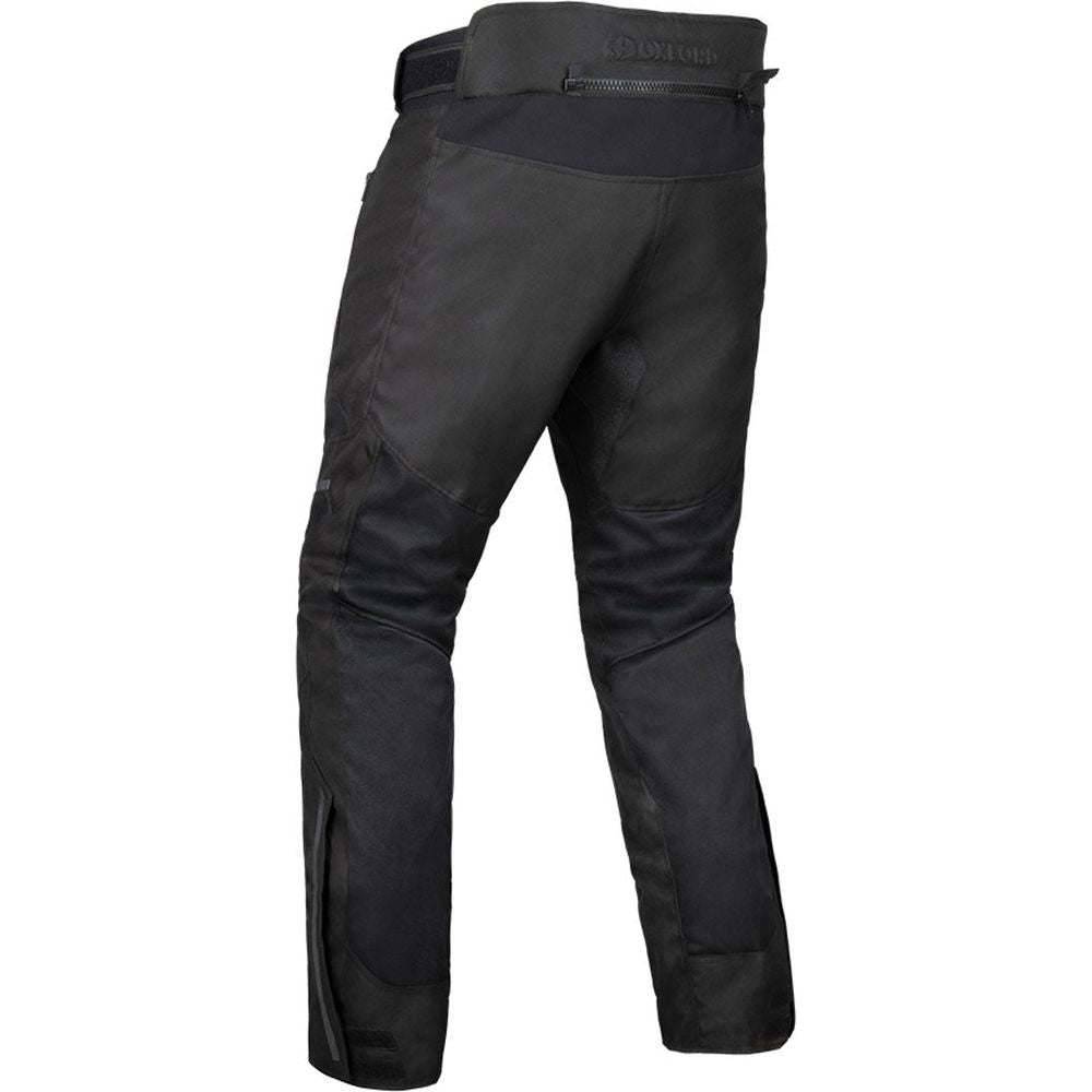 Oxford Arizona 1.0 Air Textile Trouser Black (Image 2) - ThrottleChimp