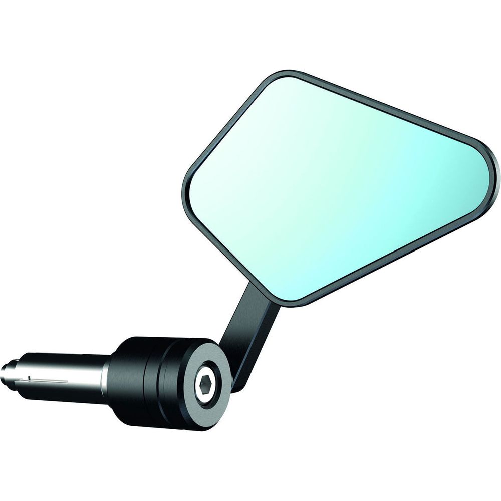 Oxford Arrow 360 Bar End Mirror Black - ThrottleChimp