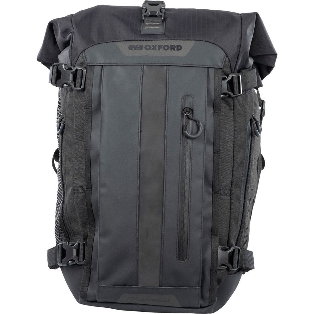 Oxford Atlas T-20 Advanced Tour Pack Black - 20 Liter - ThrottleChimp