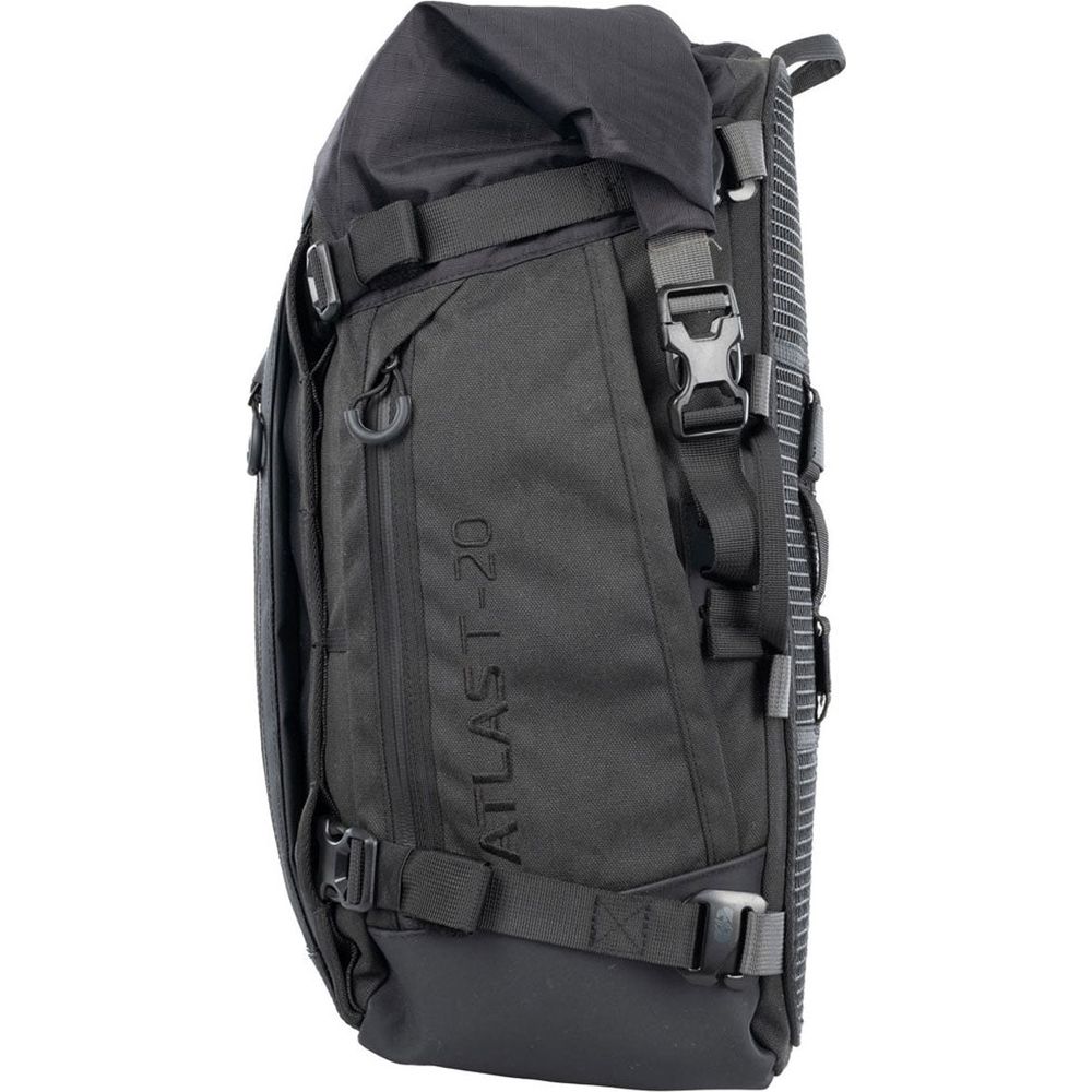 Oxford Atlas T-20 Advanced Tour Pack Black - 20 Liter FREE 1 YEAR Returns, FREE UK Delivery | ThrottleChimp