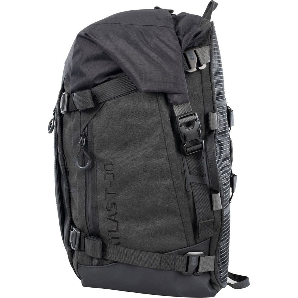 Oxford Atlas T-30 Advanced Tour Pack Black - 30 Liter FREE 1 YEAR Returns, FREE UK Delivery | ThrottleChimp