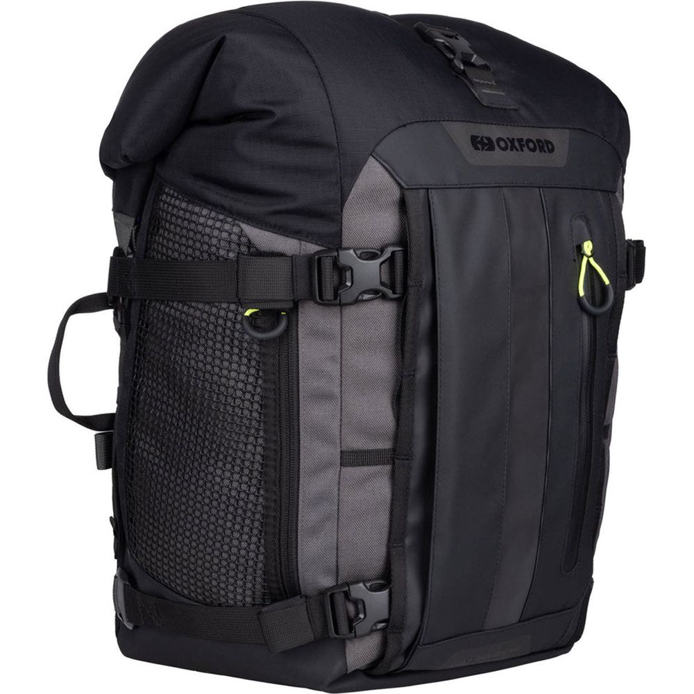 Oxford Atlas T-30 Advanced Tour Pack Charcoal / Black - 30 Liter (Image 3) - ThrottleChimp