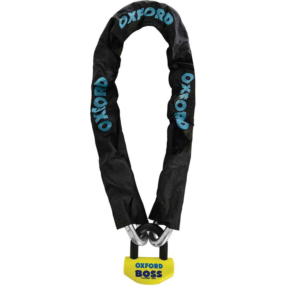 Oxford Bigboss Chainlock Black / Yellow / Blue - ThrottleChimp