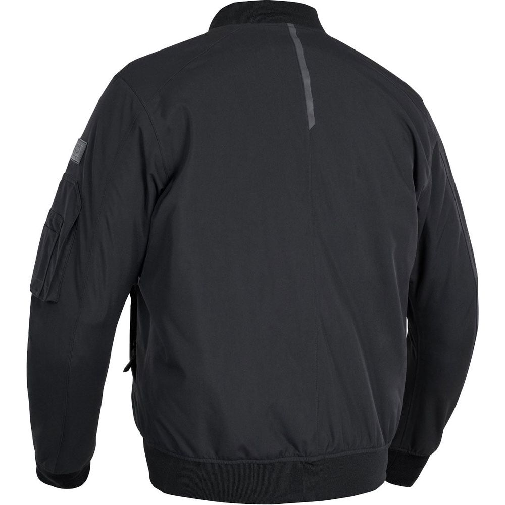 Oxford Bomber Dry2Dry Textile Jacket Black (Image 2) - ThrottleChimp