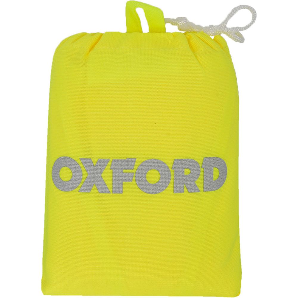 Oxford Bright Vest Packaway Yellow (Image 2) - ThrottleChimp