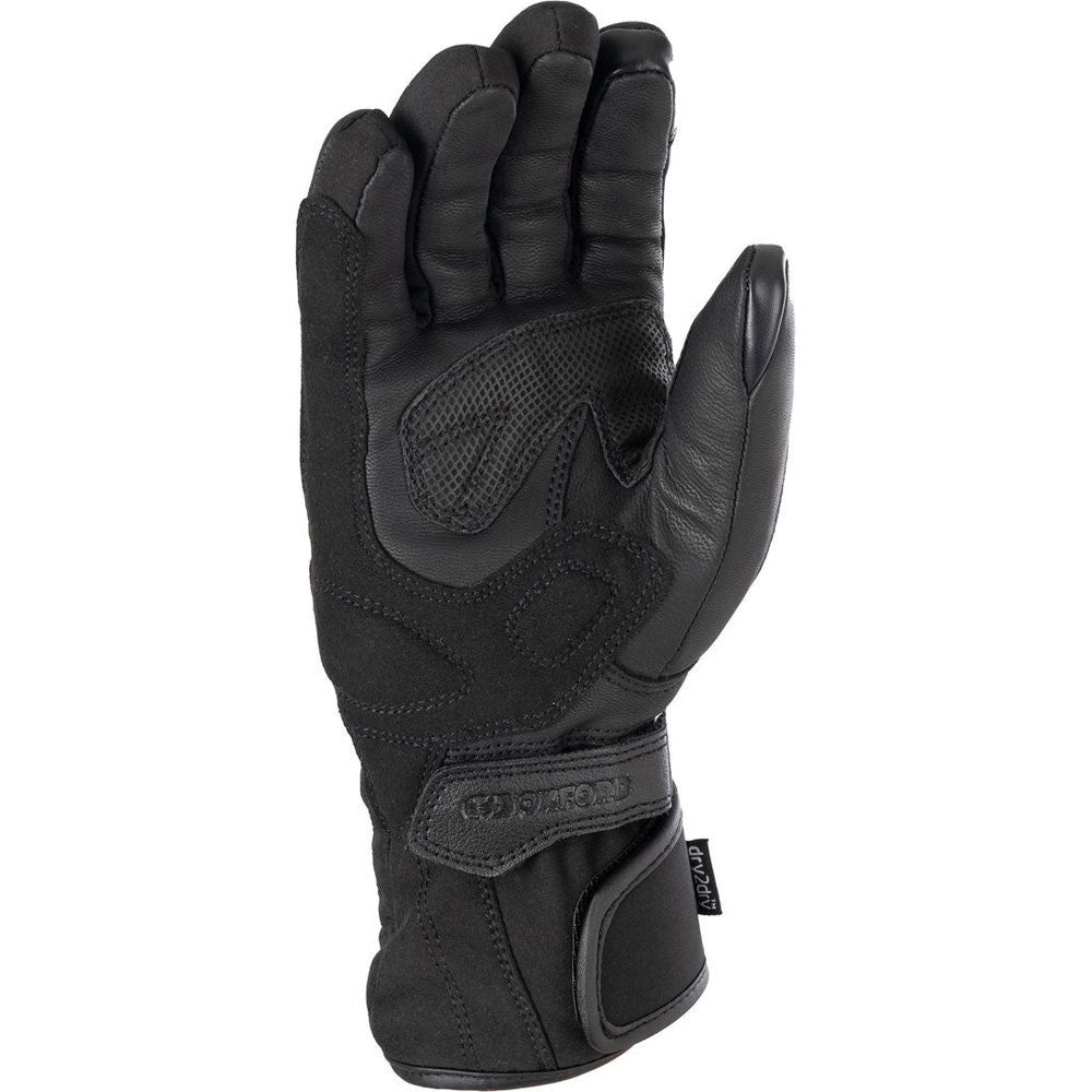 Oxford Calgary 2.0 Ladies Leather Gloves Black (Image 2) - ThrottleChimp