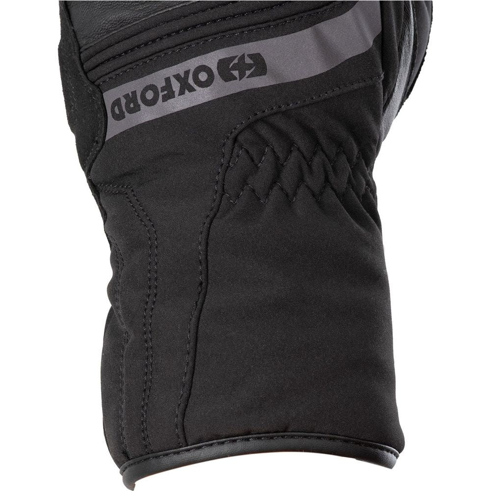 Oxford Calgary 2.0 Ladies Leather Gloves Black (Image 3) - ThrottleChimp