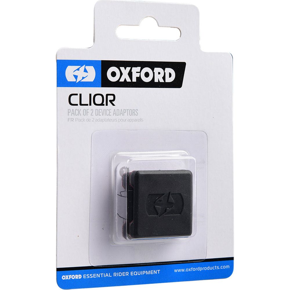 Oxford CLIQR Spare Device Adaptors For Phone Mounts - Set Of 2 (Image 2) - ThrottleChimp