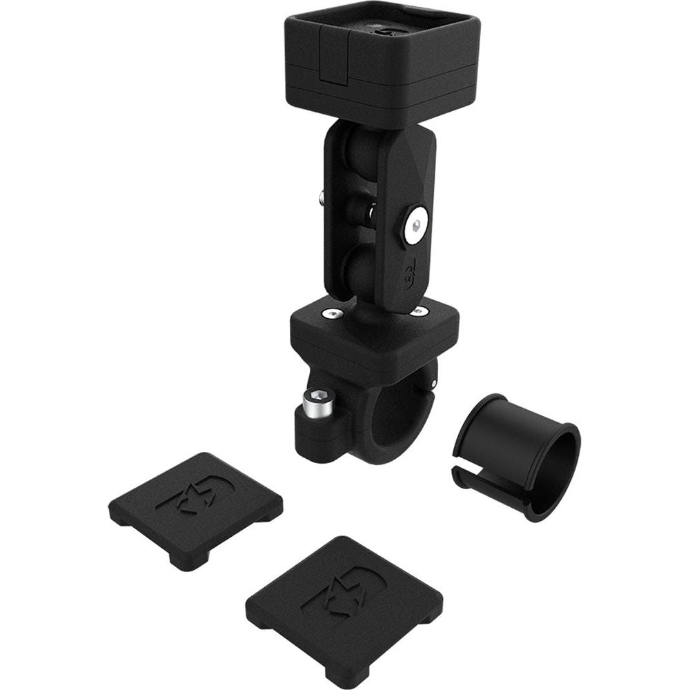 Oxford CLIQR 22mm Handlebar Pivot Arm Mount Kit Black (Image 2) - ThrottleChimp