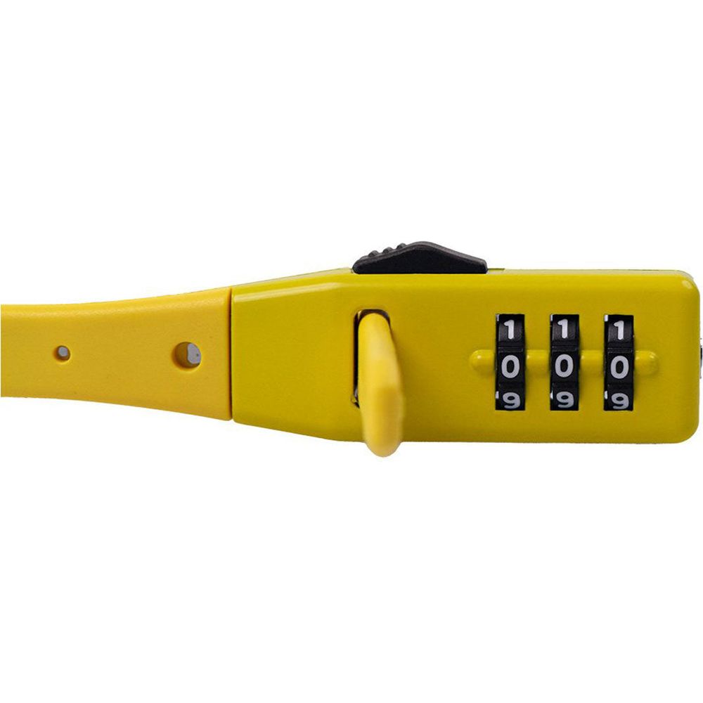 Oxford Combi Zip-Tie Cable Lock Yellow - 470mm (Image 4) - ThrottleChimp