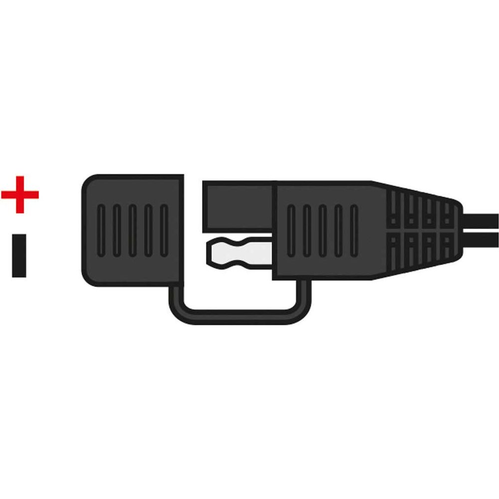 Oxford Crocodile Clips For USA / SAE Connector - 0.5m Lead (Image 3) - ThrottleChimp