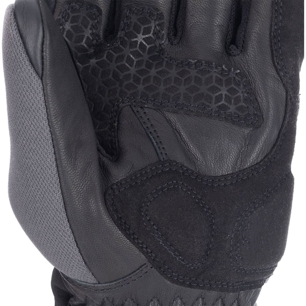 Oxford Dakar 1.0 Dry2Dry Textile Gloves Charcoal / Yellow FREE 1 YEAR Returns, FREE UK Delivery | ThrottleChimp