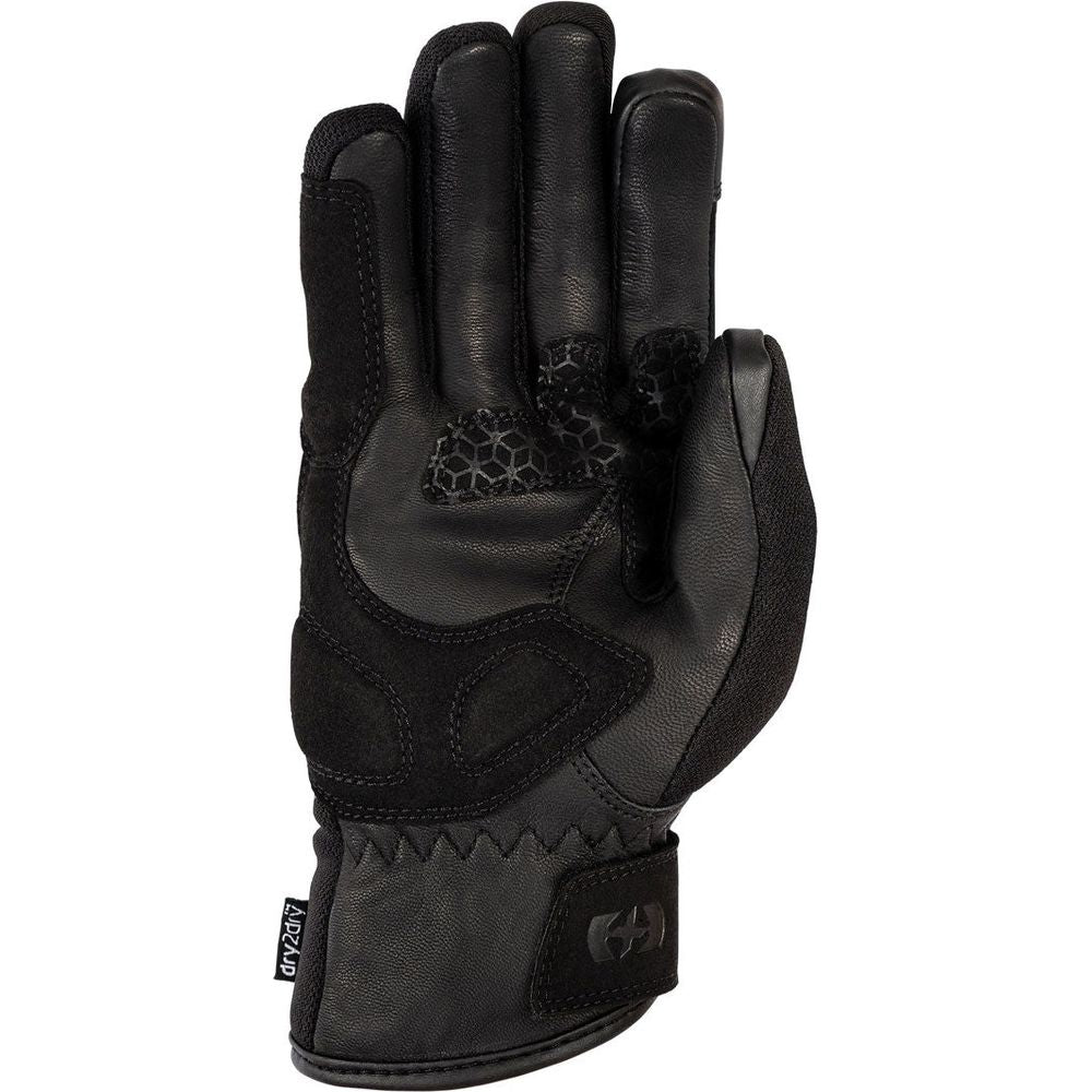 Oxford Dakar 1.0 Dry2Dry Ladies Textile Gloves Stealth Black (Image 2) - ThrottleChimp