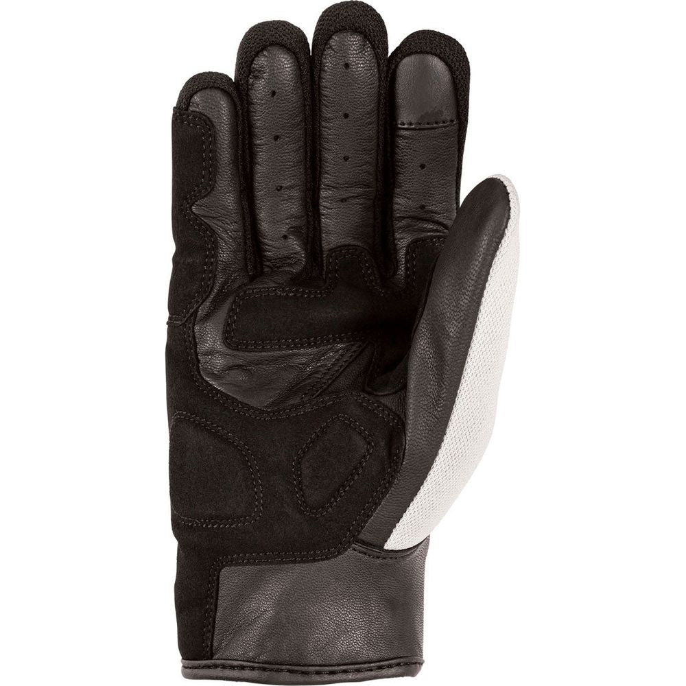 Oxford Dakar 1.0 Textile Gloves Silver / Black (Image 2) - ThrottleChimp