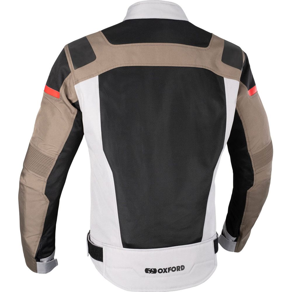 Oxford Dakar Dry2Dry Air Textile Jacket Desert / Black (Image 2) - ThrottleChimp