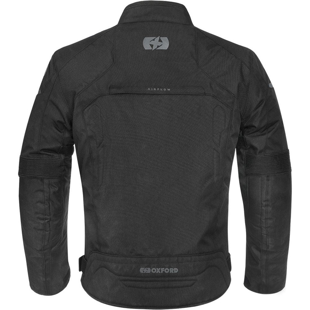 Oxford Delta 1.0 Textile Jacket Stealth Black (Image 4) - ThrottleChimp