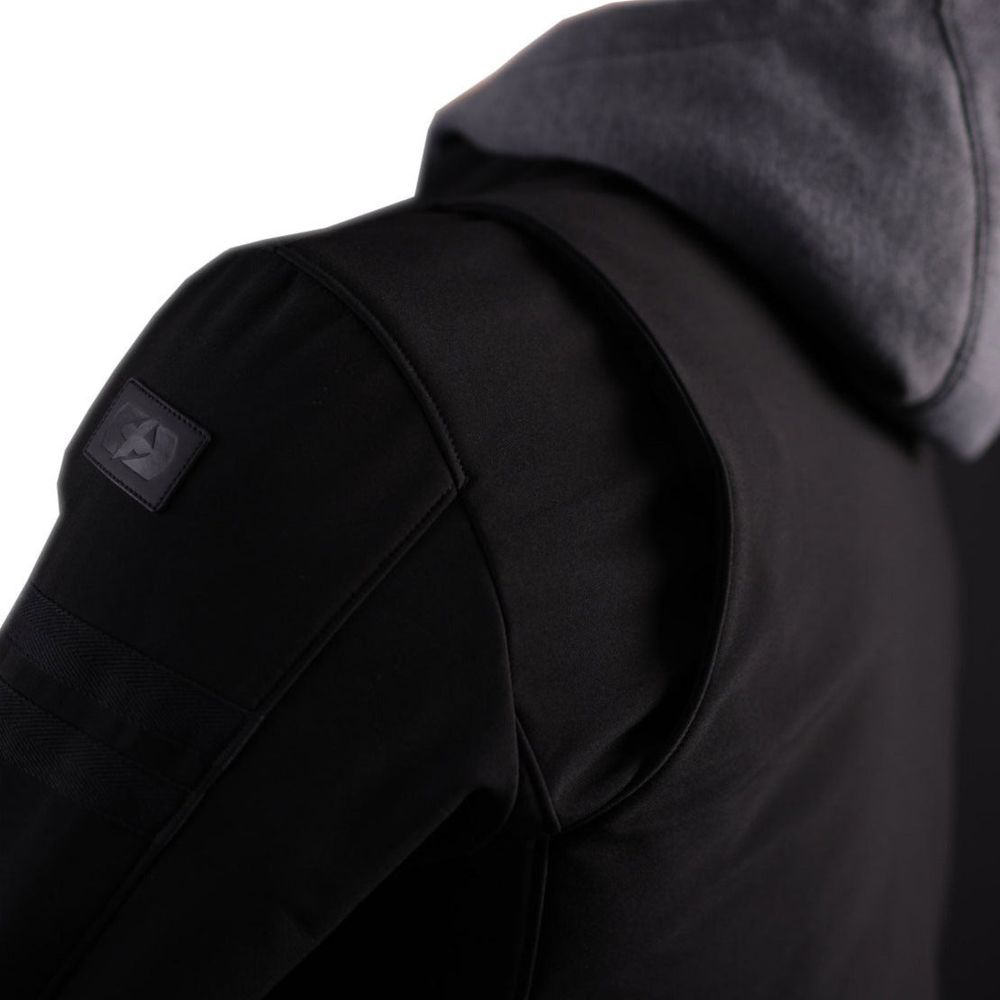 Oxford Faringdon Textile Jacket Stealth Black FREE 1 YEAR Returns, FREE UK Delivery | ThrottleChimp