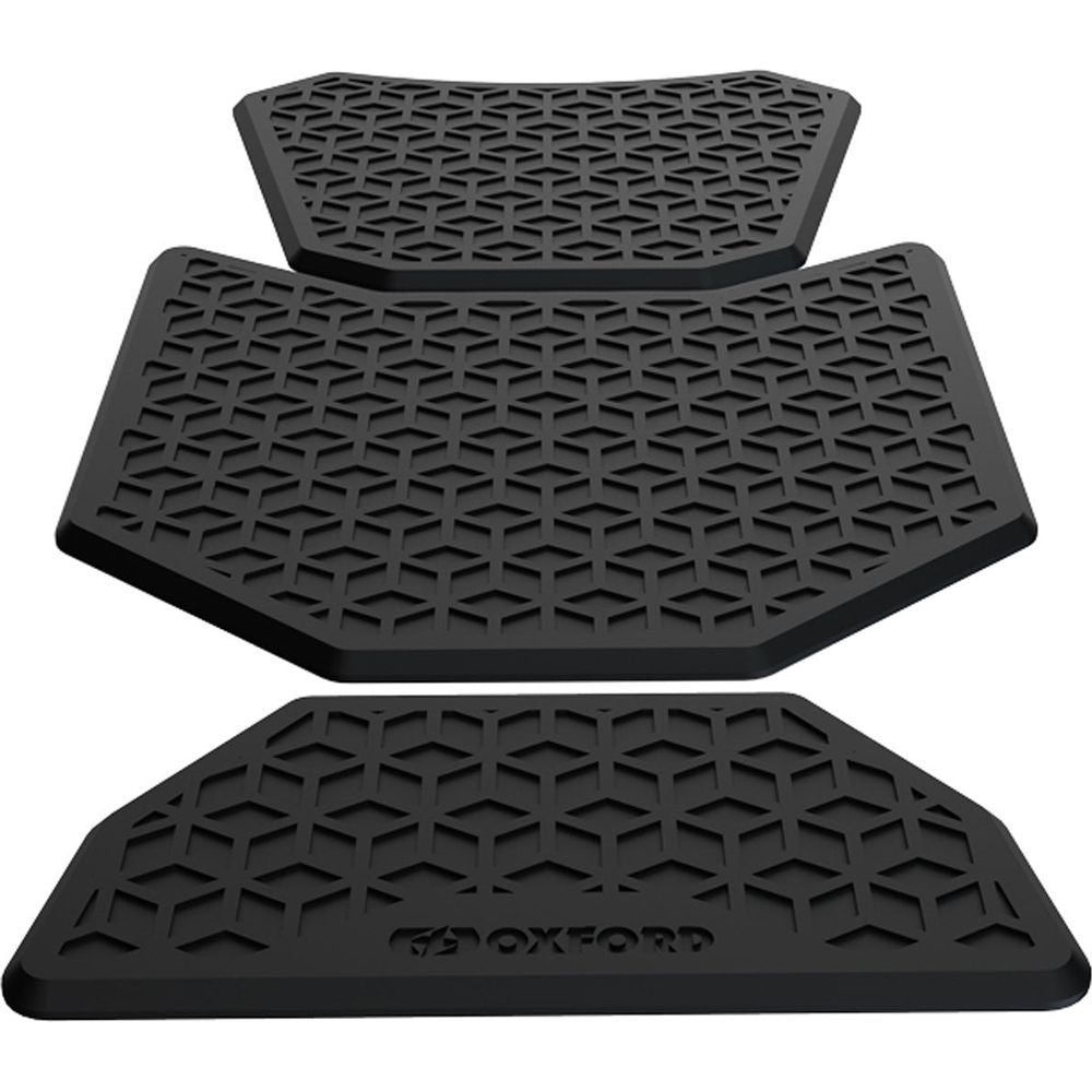 Oxford Gripper Advanced Tank Pad Black (Image 3) - ThrottleChimp