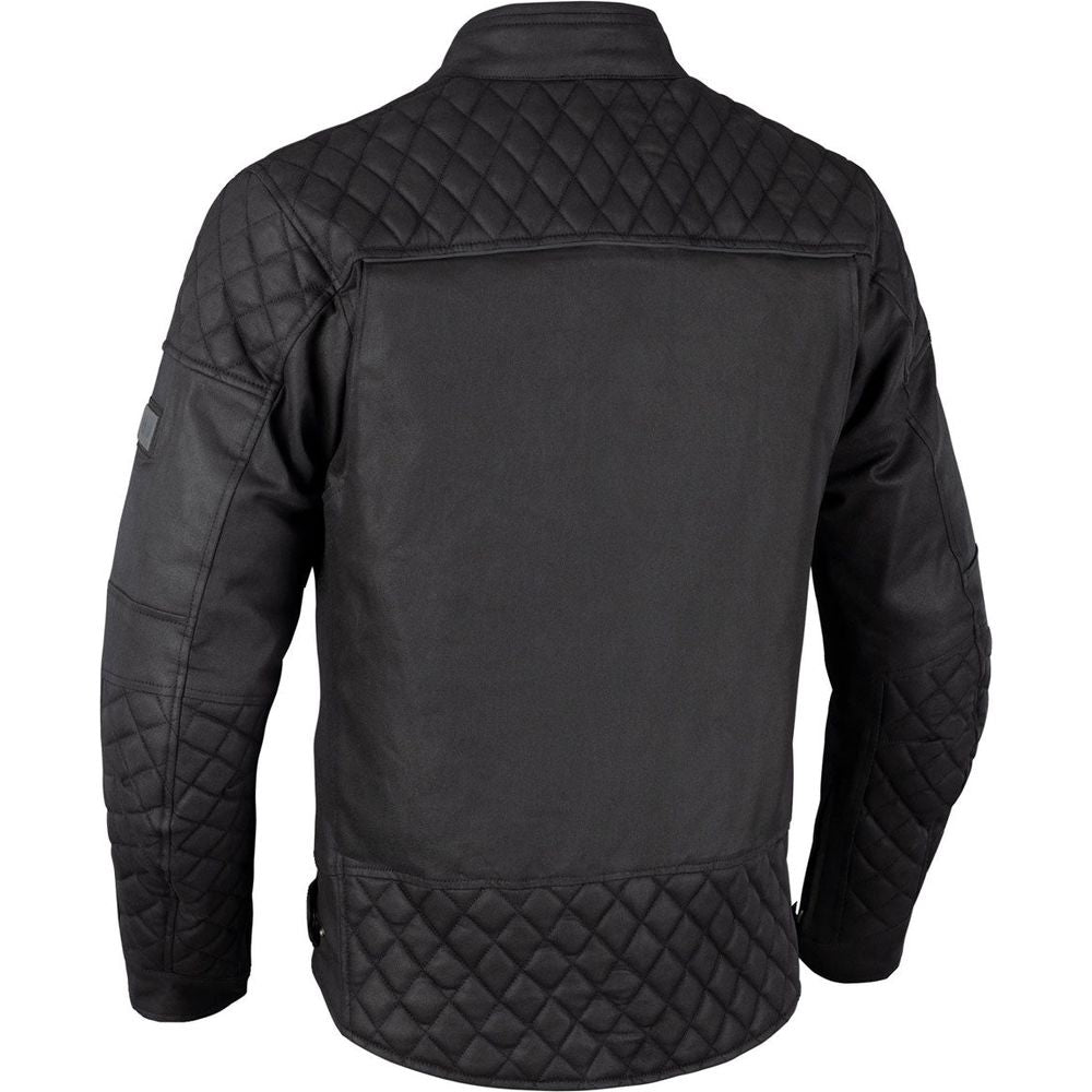 Oxford Hardwick Textile Jacket Black (Image 2) - ThrottleChimp