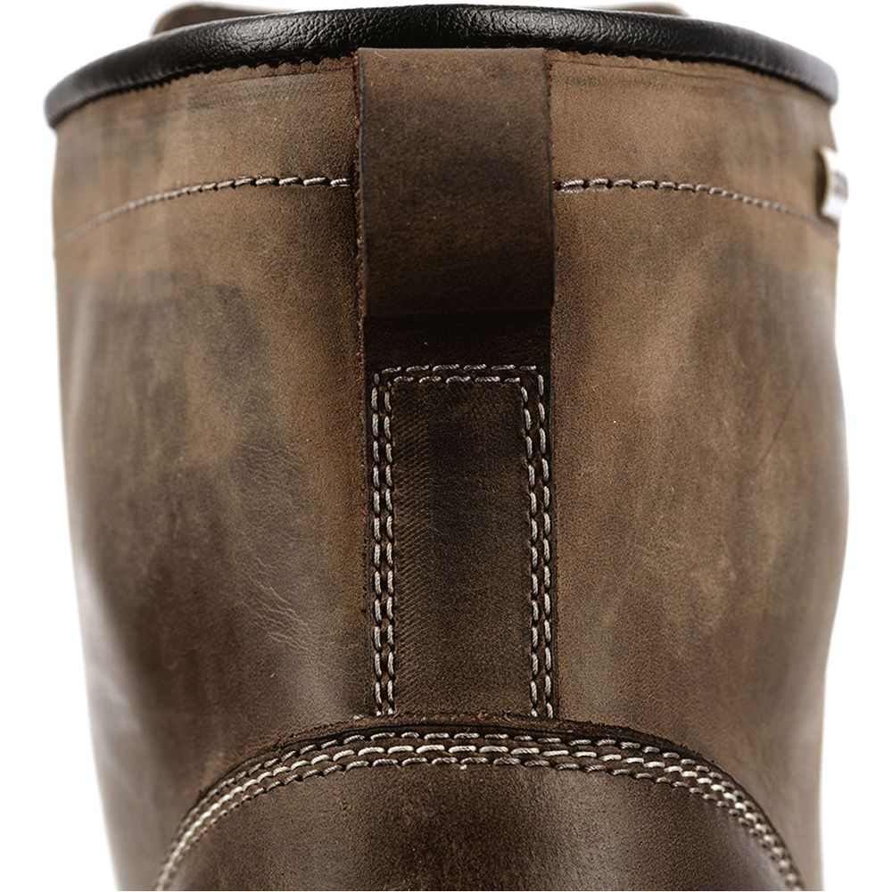 Oxford Hardy Leather Boots Brown (Image 4) - ThrottleChimp