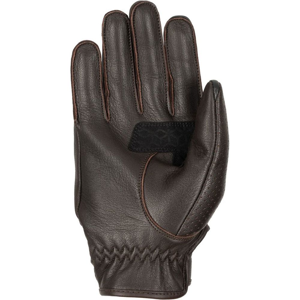 Oxford Henlow Air Leather Gloves Brown (Image 2) - ThrottleChimp