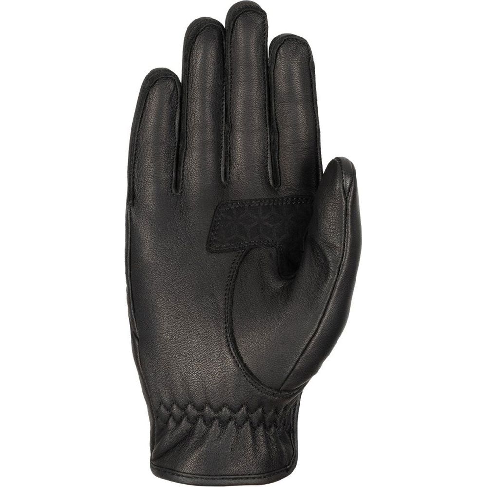 Oxford Henlow Ladies Leather Gloves Black (Image 2) - ThrottleChimp