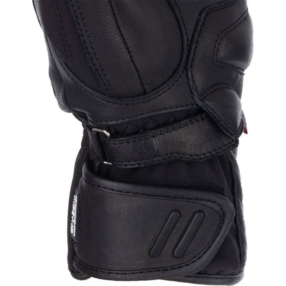 Oxford Hexham Waterproof Ladies Gloves Grey / Black (Image 6) - ThrottleChimp